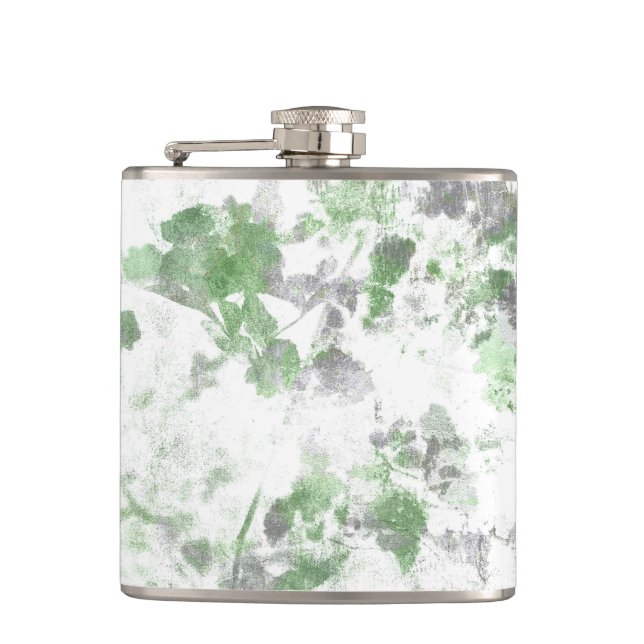 Cantil Arte moderna do padrão das flores e mistura de tex (Frente)