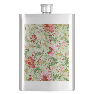 Cantil Arte Nova Antiga Chinoiserie Floral Chinesa