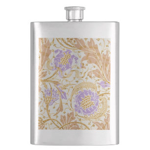 Cantil Artes e Ofícios de Walter Crane Arte Floral Roxo