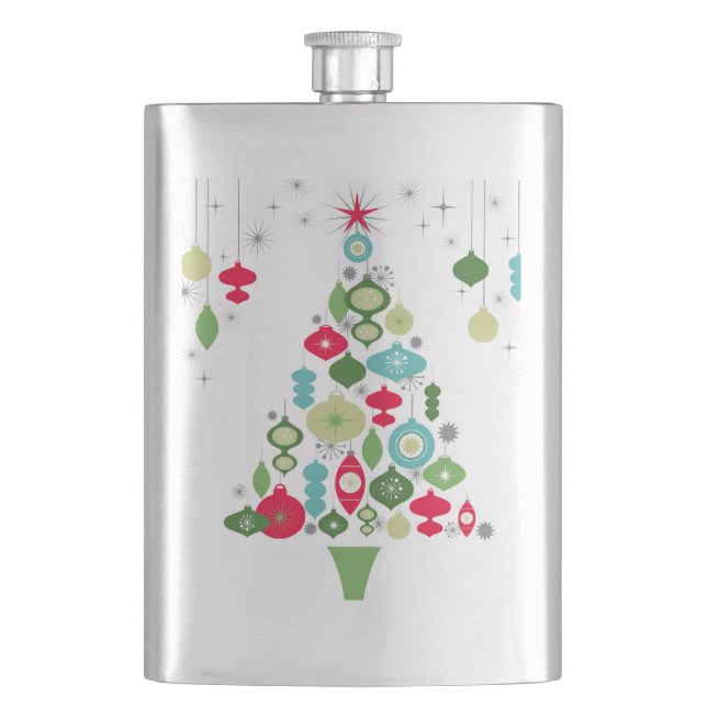 Cantil árvore de natal retrógrada moderna (Frente)