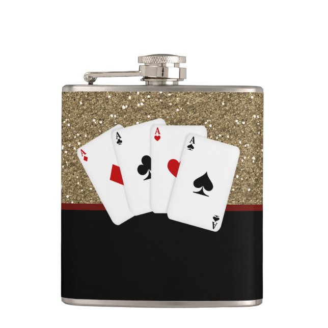 Cantil Ás Elegantes Poker (Frente)