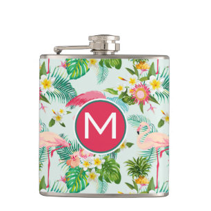 Cantil As flores e os pássaros tropicais adicionam sua