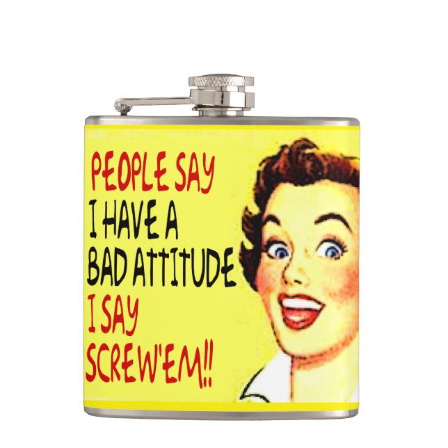 Cantil As pessoas dizem que eu tenho uma atitude má… que (Frente)