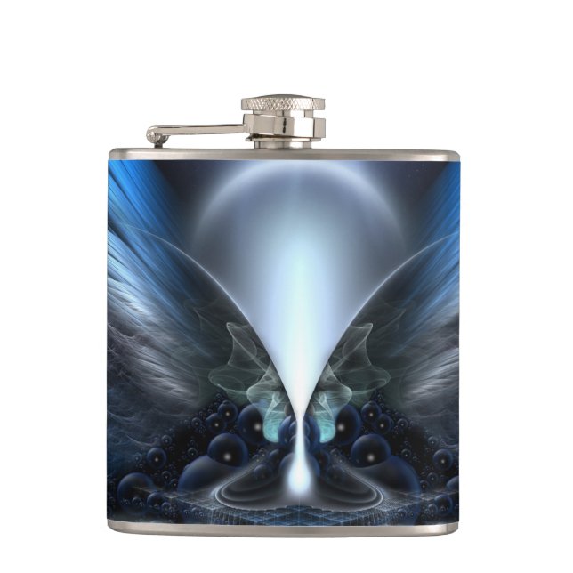 Cantil Asas De Antropolis Vinil Wrapped Flask 6oz (Frente)
