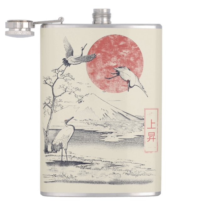 Cantil Ascensão - Design Tradicional de Rua Japonês (Aberto)