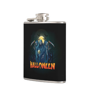 Cantil Assustador Esqueleto Noturno Halloween, Meu Humor
