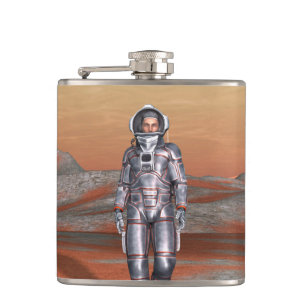 Cantil Astronauta Mars - Explorador de Espaço no Planeta