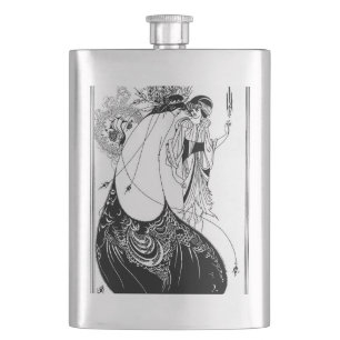 Cantil Aubrey Beardsley A Saia do Pavão Art Nouveau