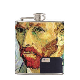 Cantil Autorretrato de Vincent Van Gogh com celular selfi