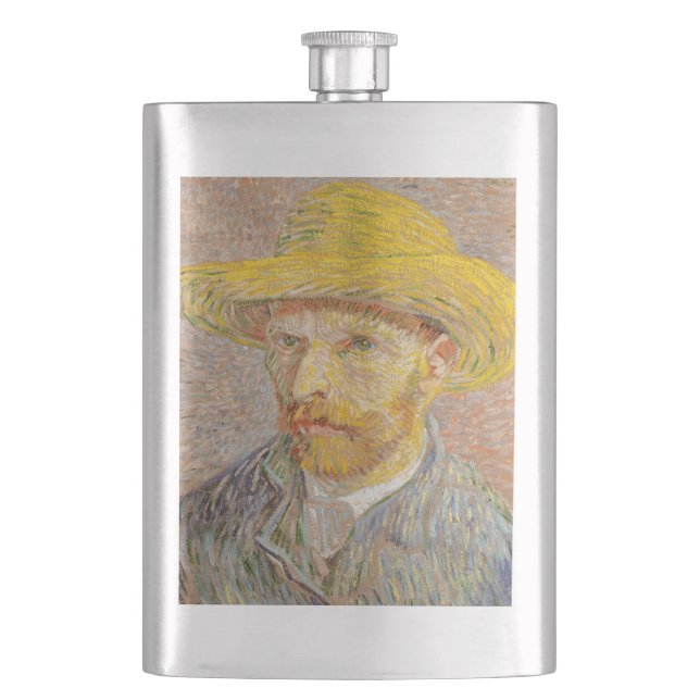 Cantil Autorretrato impressionista de Vincent Van Gogh (Frente)
