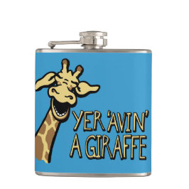Cantil "Avin", uma girafa, frasco de humor de chaminé
