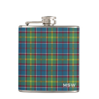 Cantil Ayrshire Tartan Monogrammed