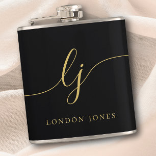 Cantil Bachelorette Dourada para Caligrafia Personalizada