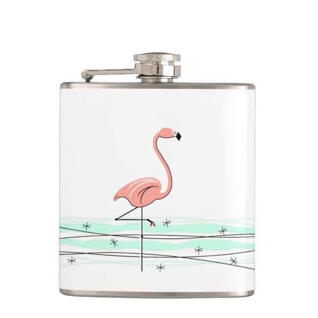 Cantil Balão de Flamingo Ocean embalado (Frente)