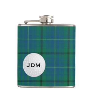 Cantil Balão de Golfe de Xadrez de Clã Mayhew Tartan Mono