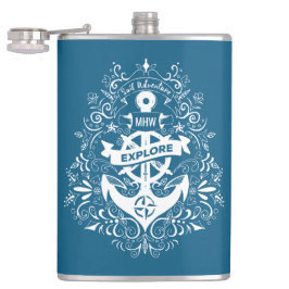 Cantil Balão de monograma decorativo