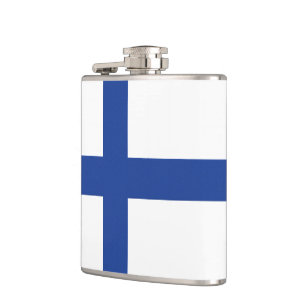 Cantil Balão de monograma personalizado finlandês Bandeir