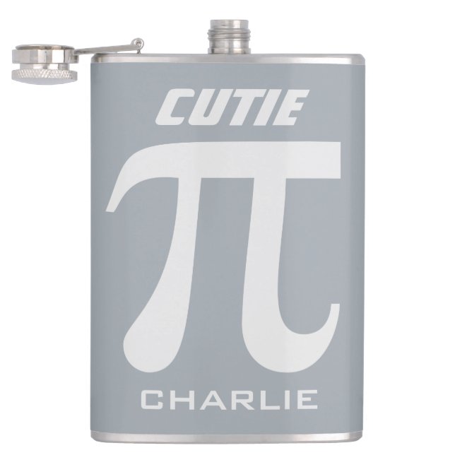 Cantil Balão de monograma personalizado Pi/Pie (Aberto)