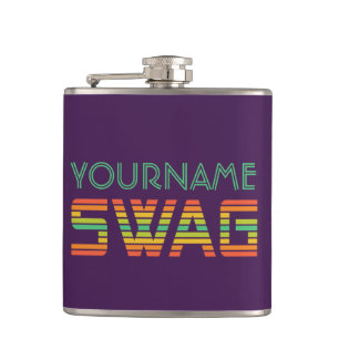 Cantil Balão de monograma personalizado SWAG