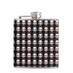 Cantil Balão de Rock & Roll Flask Heavy Metal Drummer Fla