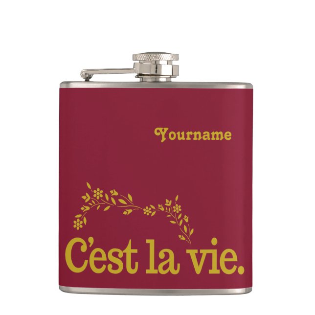Cantil Balão personalizado C'est La Vie (Frente)