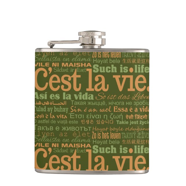 Cantil Balão personalizado C'est La Vie (Frente)