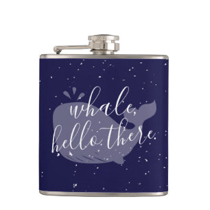 Cantil Baleia Azul, Alô Ali, Flask