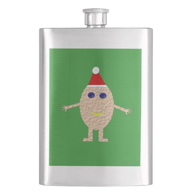 Cantil Balões de Ovos de Natal Engraçados (Frente)
