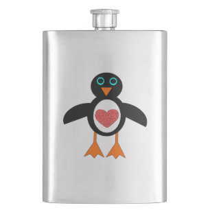 Cantil Balões de Pinguim Pinguim Coração de Amor Bonito