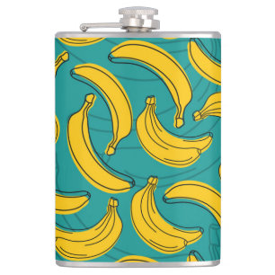 Cantil Banana Amarela: Vintagem de Contorno Preta