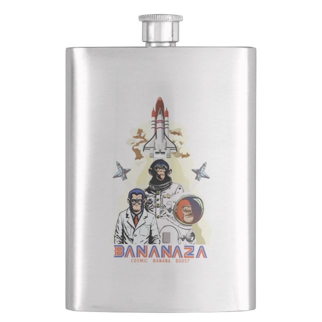 Cantil BANANAZA: Equipe do Macaco Espacial (Frente)