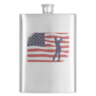 Cantil bandeira americana Golfer