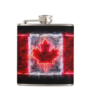 Cantil Bandeira Canadense do Maple