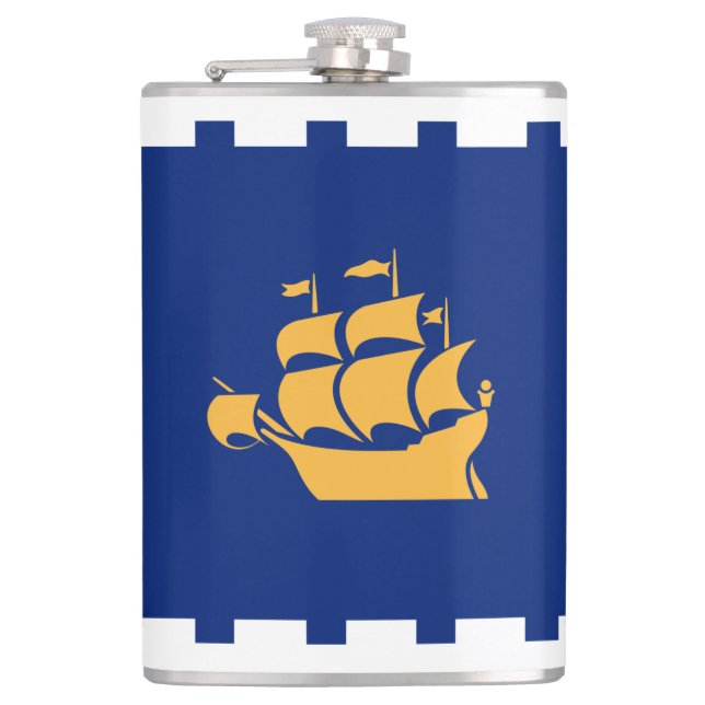 Cantil Bandeira da Cidade do Quebec (Frente)