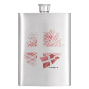 Cantil bandeira da Dinamarca