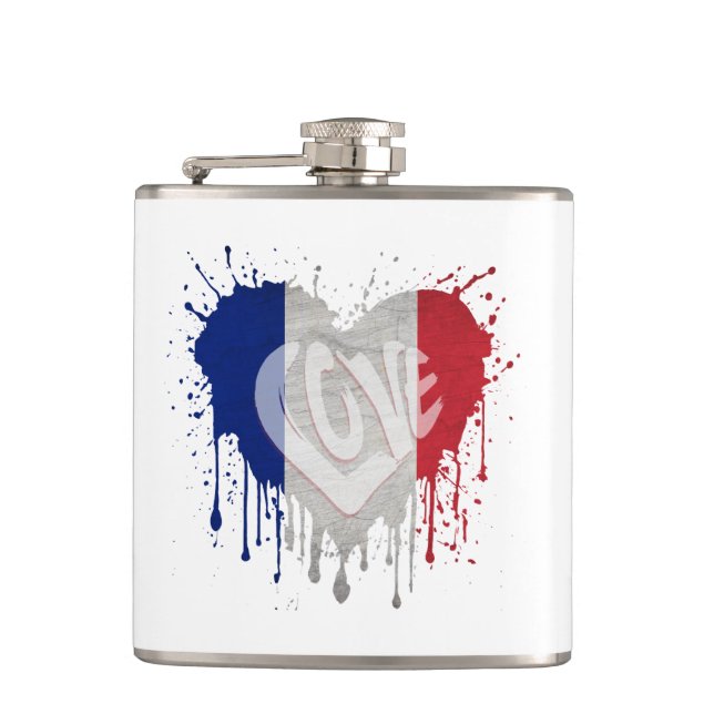 Cantil Bandeira da França Amor (Frente)