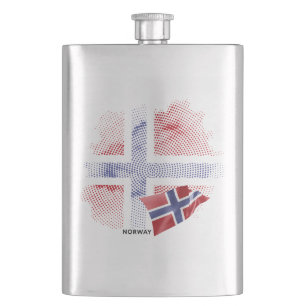 Cantil bandeira da Noruega