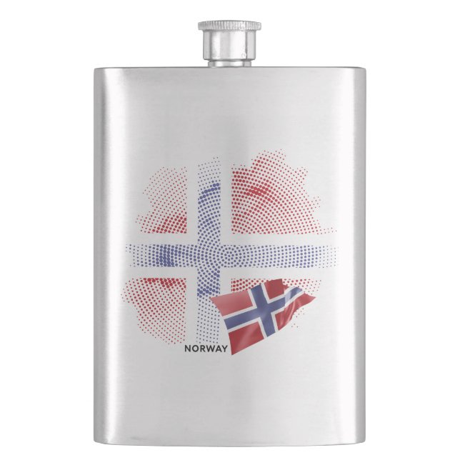 Cantil bandeira da Noruega (Frente)