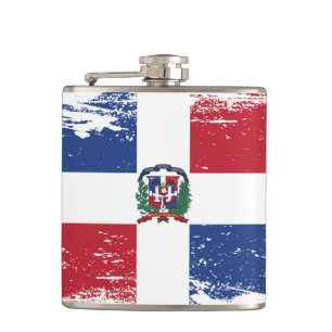Cantil Bandeira da República Dominicana do Grunge