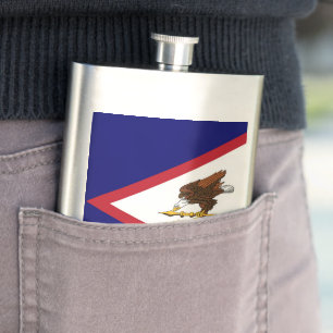 Cantil bandeira da Samoa Americana