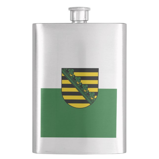 Cantil Bandeira da Saxónia Flask (Frente)