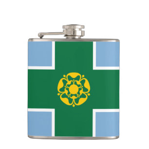 Cantil Bandeira de Derbyshire Hip Flask