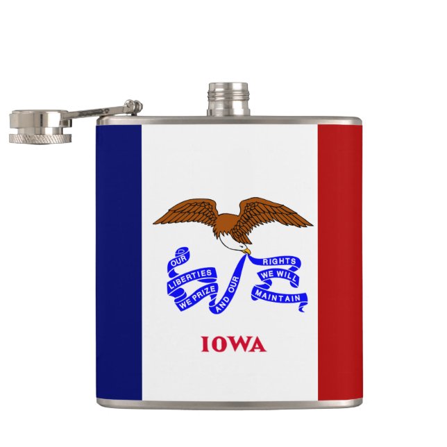 Cantil Bandeira de Iowa (Aberto)