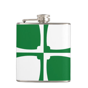 Cantil Bandeira de Kirkcudbrightshire Hip Flask