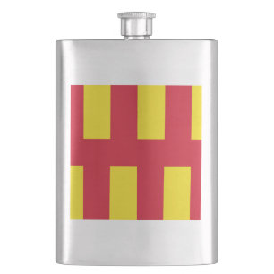 Cantil Bandeira de Northumberland Flask