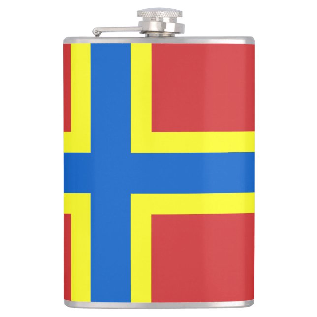 Cantil Bandeira de Orkney Flask (Frente)