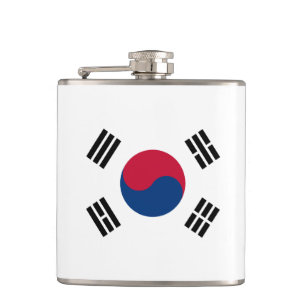Cantil Bandeira de Vinyl Wrapped, Coreia do Sul