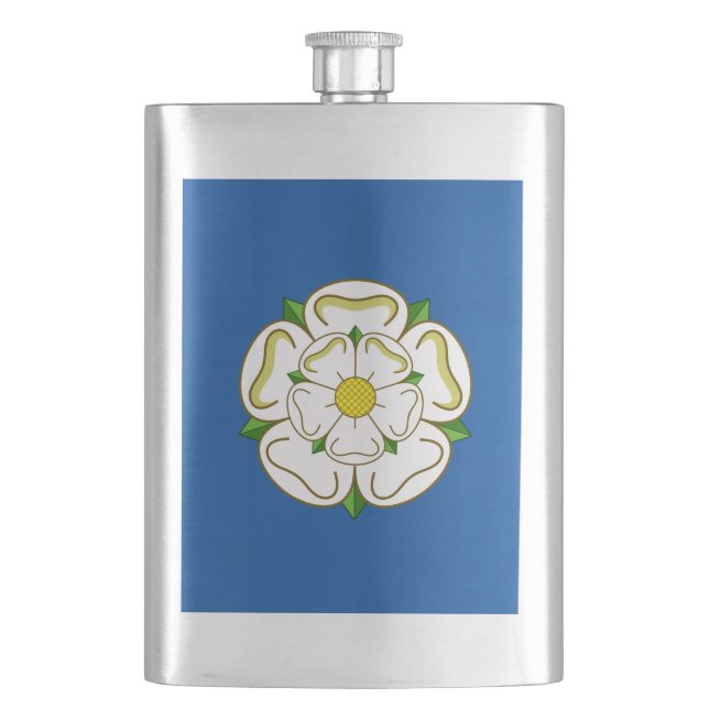 Cantil Bandeira de Yorkshire Flask (Frente)