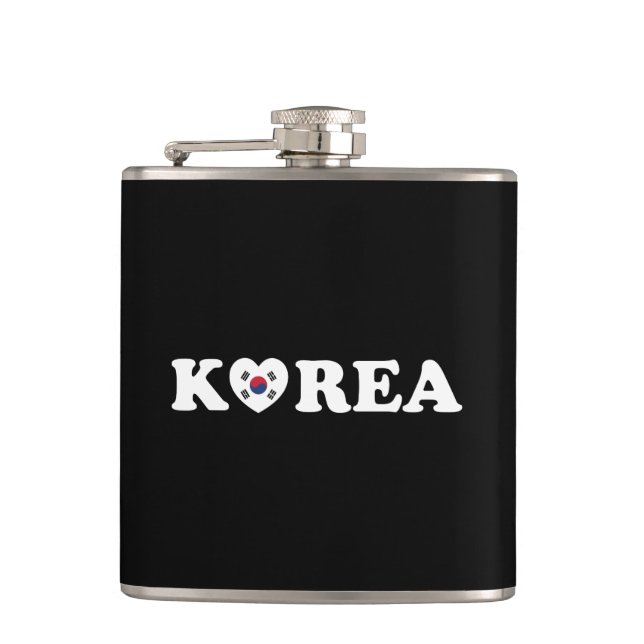 Cantil Bandeira do Coração do Amor da Coreia (Frente)
