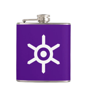 Cantil Bandeira do Distrito de Tóquio, Japão Hip Flask